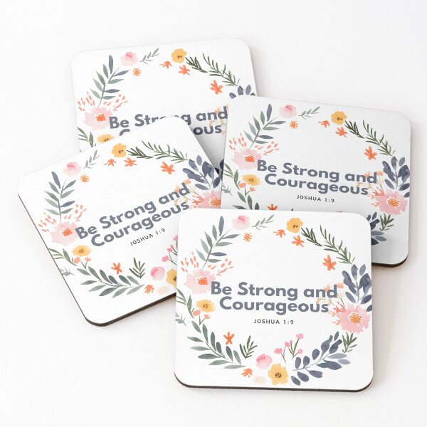 Item preview, Be Strong and Courageous - Joshua 1:9 designed and sold by ebocraft.