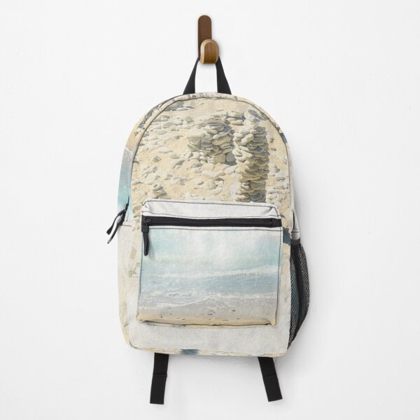 Item preview, Pile of stones on the beach in watercolor designed and sold by FotoMahieu.