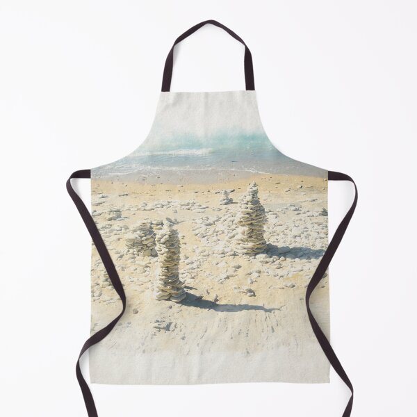 Item preview, Pile of stones on the beach in watercolor designed and sold by FotoMahieu.