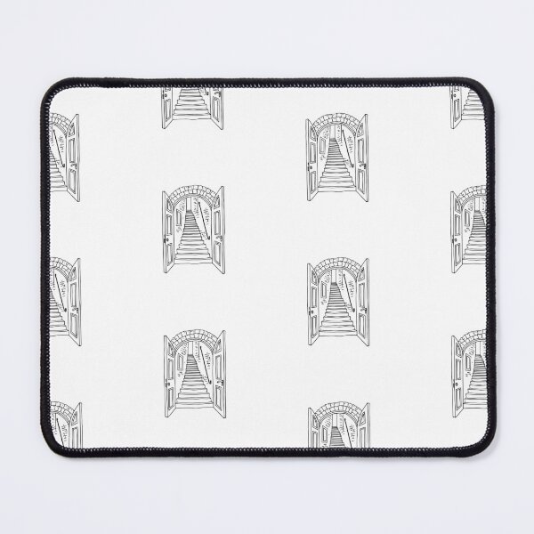 Item preview, A classic arched door with stairs inside illustration designed and sold by rasagamastore.