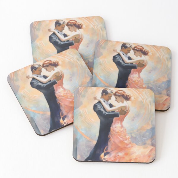 Item preview, Art Deco Dancing Couple designed and sold by jcowandjoe.