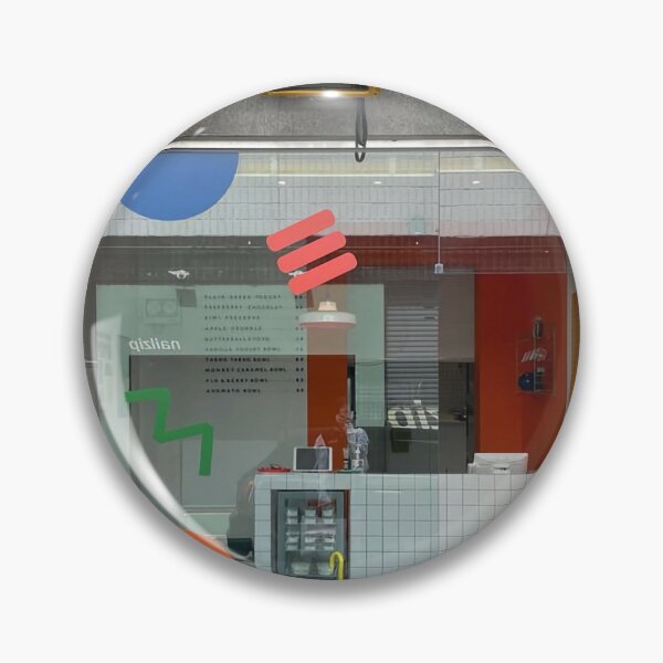 Item preview, Minimalist Color Block Cafe Exterior	 designed and sold by quangokhen.