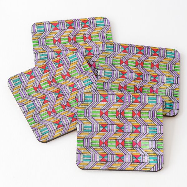 Item preview, 872 - GEOMETRIC DESIGN - 05 - DAVE EDWARDS - MIXED MEDIA - 2024 designed and sold by BLYTHART.