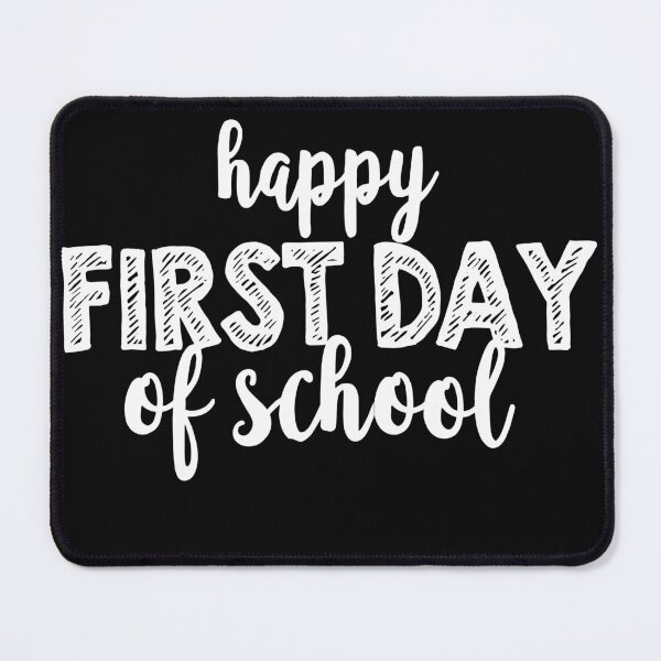 Item preview, Happy First Day of School Back to School designed and sold by MrDesing10 ⭐⭐⭐⭐⭐.
