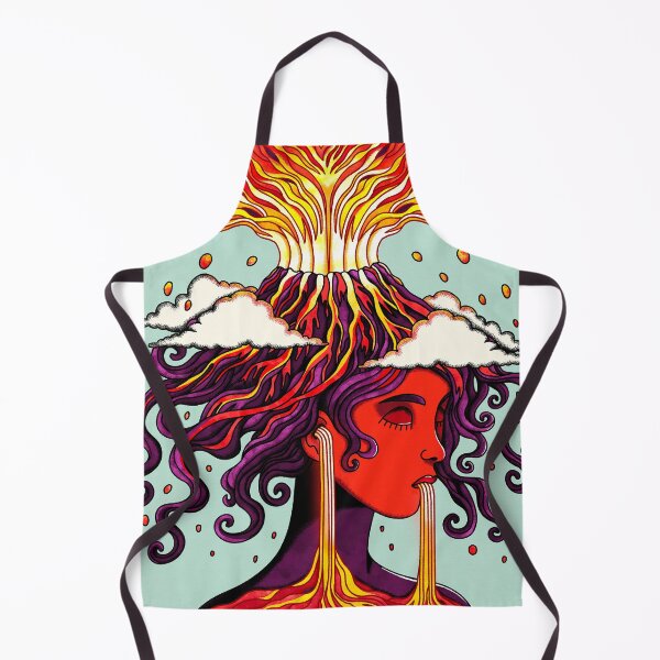 Item preview, Eruption of the Fire Spirit designed and sold by marielmoreya.