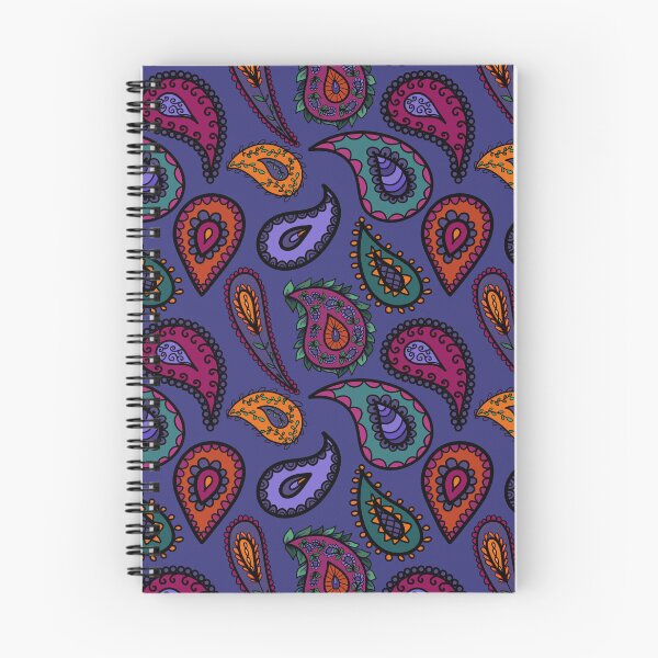 Item preview, Perfectly Pretty Pure Paisley Pattern on Periwinkle designed and sold by CheriesArt.