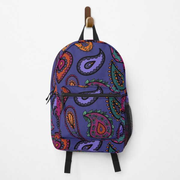 Item preview, Perfectly Pretty Pure Paisley Pattern on Periwinkle designed and sold by CheriesArt.