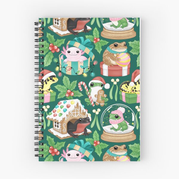 Item preview, Festive Amphibians Celebrate Christmas   designed and sold by Perrin Le Feuvre.