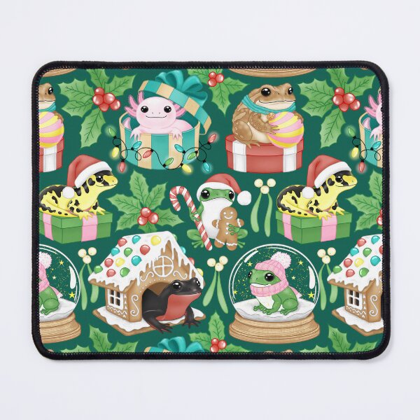 Item preview, Festive Amphibians Celebrate Christmas   designed and sold by Perrin Le Feuvre.
