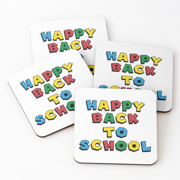 Item preview, Happy back to school in video game style designed and sold by charlypicazo.