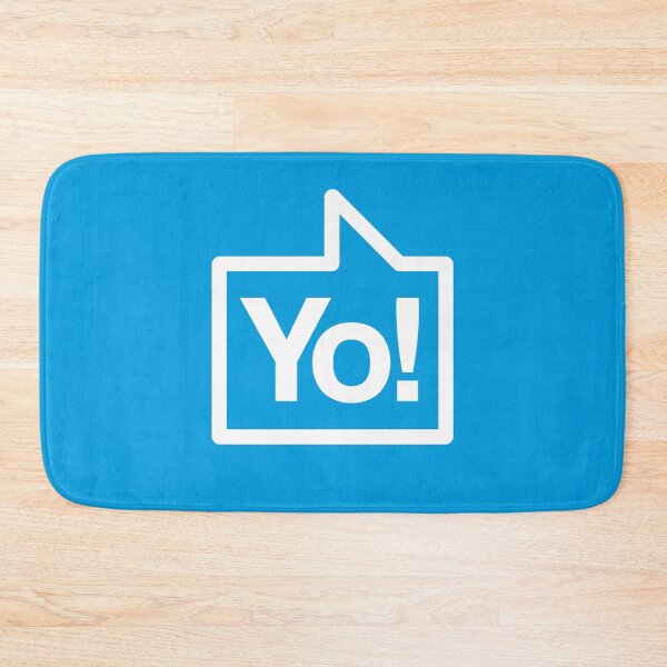 Artikelvorschau, Yo! - Sprechendes Shirt (Weiß auf Blau) entworfen und verkauft von Justin Ellis.