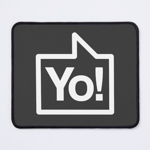 Item preview, Yo! - Talking Shirt (White on Black) designed and sold by Justin Ellis.
