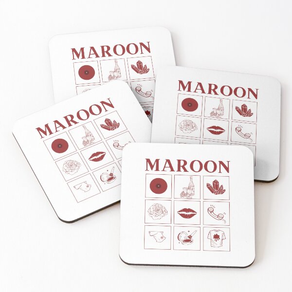 Item preview, Maroon- So scarlet it was maroon designed and sold by Ila Mandlik.
