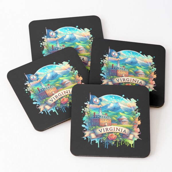 Item preview, ✨Virginia Heritage – Historic Landmarks for T-Shirts, Mugs, Stickers & More designed and sold by artedigital99.