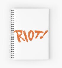 Paramore Riot Spiral Notebook