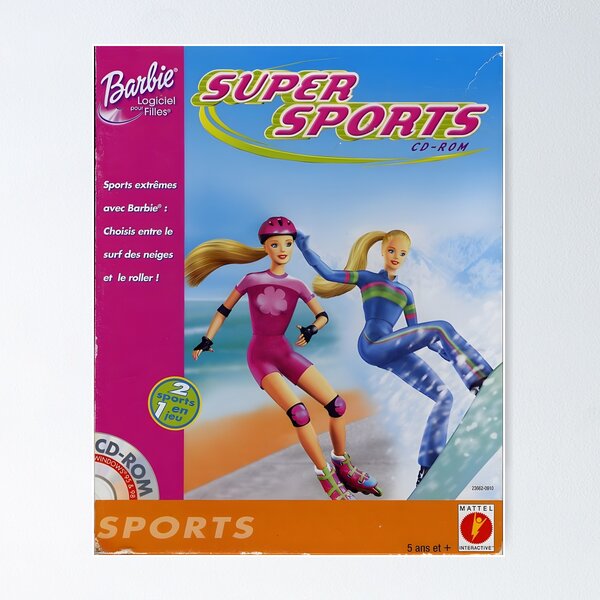 Barbie Doll Barbie Super Sports Ps1 Sports Barbie SÃºper Barbie