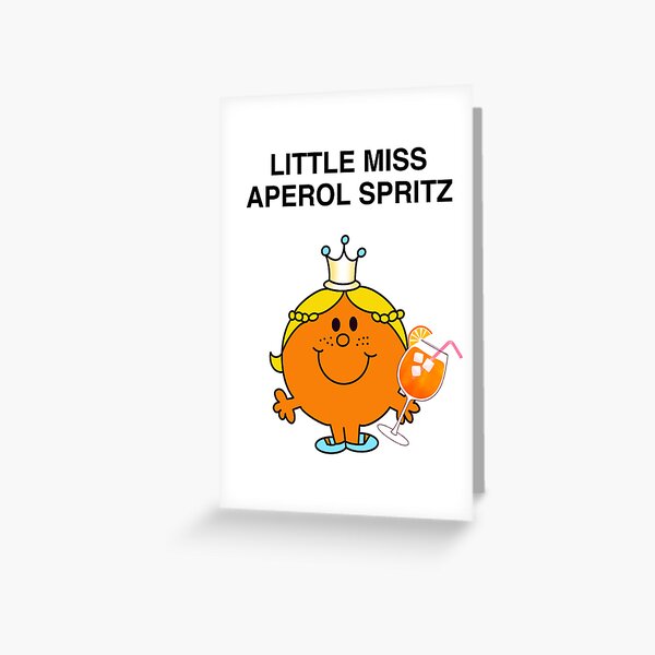 Artikel-Vorschau von Little Miss Aperol Spritz, designt und verkauft von liezul.