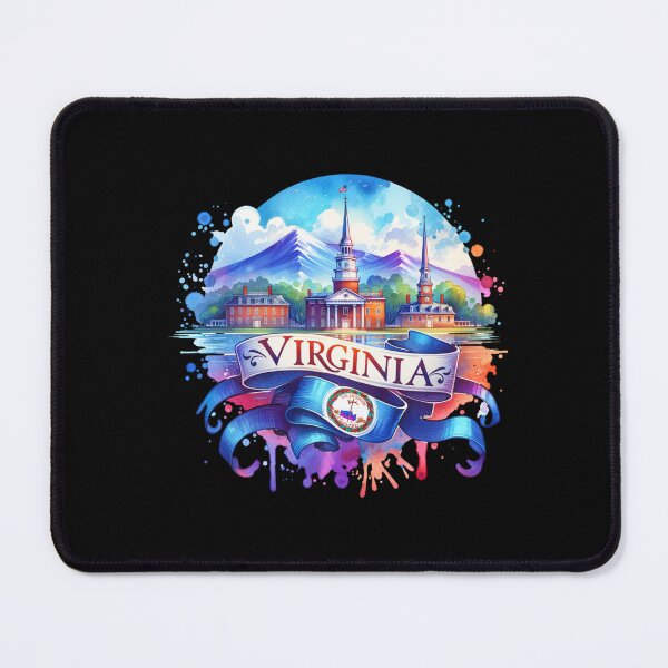 Item preview, ✨Virginia Heritage – Historic Landmarks for T-Shirts, Mugs, Stickers & More designed and sold by artedigital99.