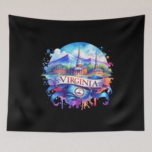 Item preview, ✨Virginia Heritage – Historic Landmarks for T-Shirts, Mugs, Stickers & More designed and sold by artedigital99.