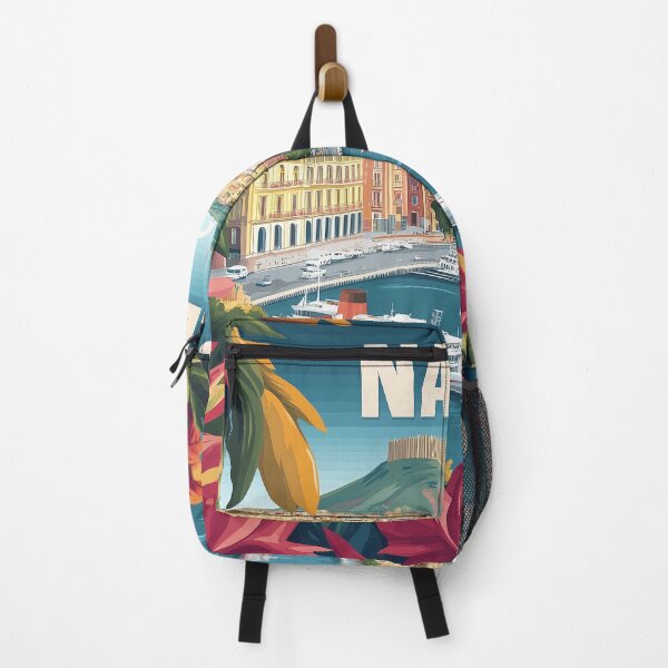 Item preview, Naples Artwork - Stunning Italian Cityscape, Historic Naples Wall Art, Coastal Italy Decor designed and sold by nomiraclehere.