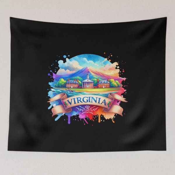 Item preview, ✨Virginia Heritage – Historic Landmarks for T-Shirts, Mugs, Stickers & More designed and sold by artedigital99.