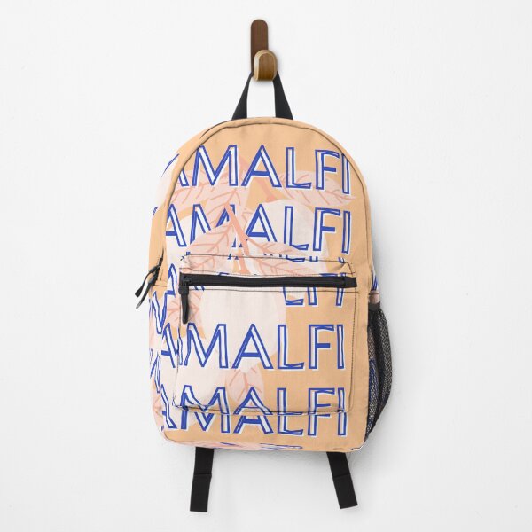 Item preview, Amalfi Coast, Italy Travel Art, Preppy, Minimalist, Orange designed and sold by Magic Love Art Print.