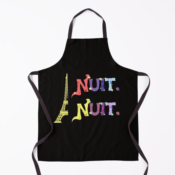 Item preview, Nuit Nuit night night french words Paris tower- Tour Eiffel designed and sold by AxelBrook.