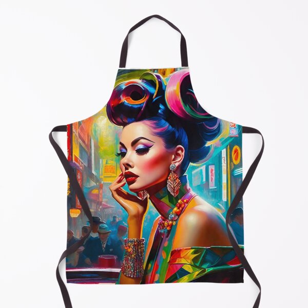 Item preview, Neon Tokyo Pinup  designed and sold by MatrixTattoo.