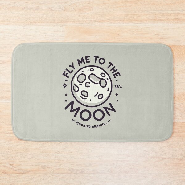 Item preview, Fly me to the moon - Mooning around designed and sold by Bratak.
