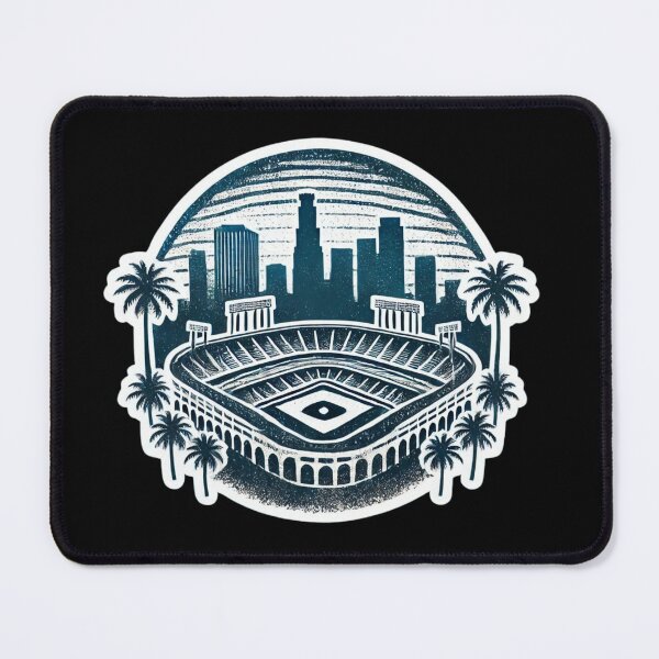 Item preview, L.A. Baseball Skyline designed and sold by pixelpulsenyc.