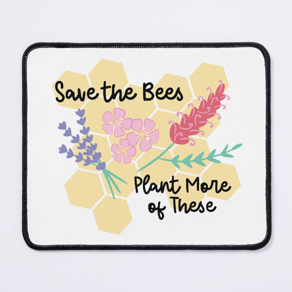 Item preview, Save the Bees, by Planting Flowers designed and sold by DahliaCreative.