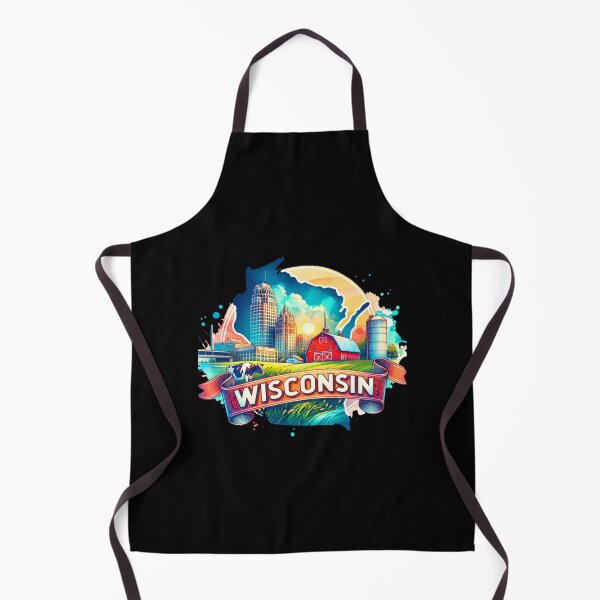 Item preview, ✨Wisconsin Charm – Dairyland Delights for T-Shirts, Mugs, Stickers & More designed and sold by artedigital99.