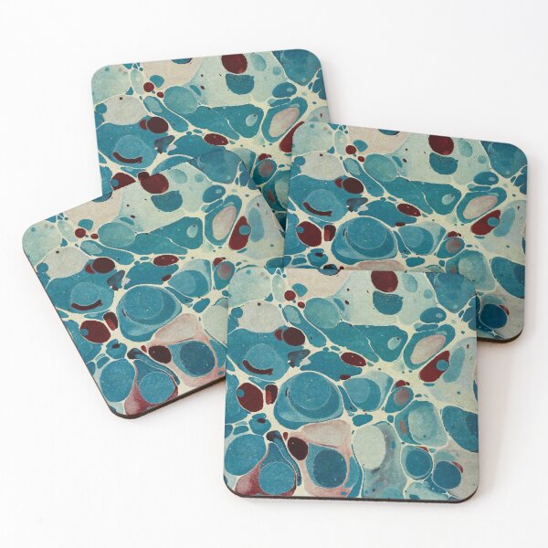 Item preview, Vintage Endpaper Marbled Design designed and sold by newnouveau.
