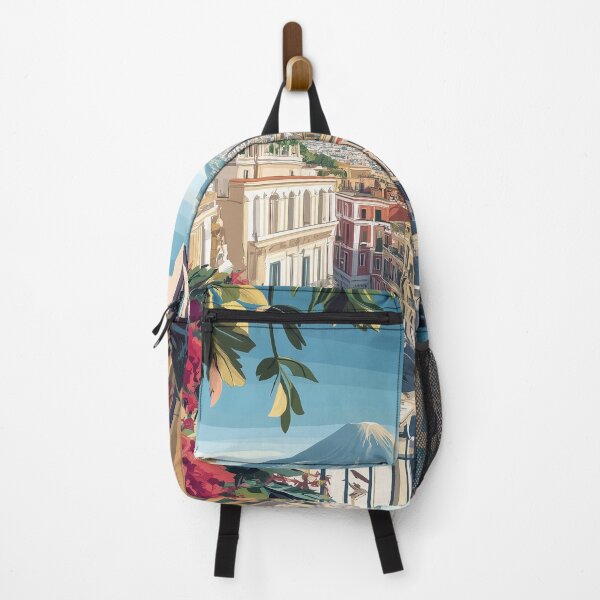 Item preview, Naples Artwork - Stunning Italian Cityscape, Historic Naples Wall Art, Coastal Italy Decor designed and sold by nomiraclehere.