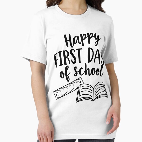 Item preview, Happy First Day of School cute gift for Back to School designed and sold by MrDesing10 ⭐⭐⭐⭐⭐.