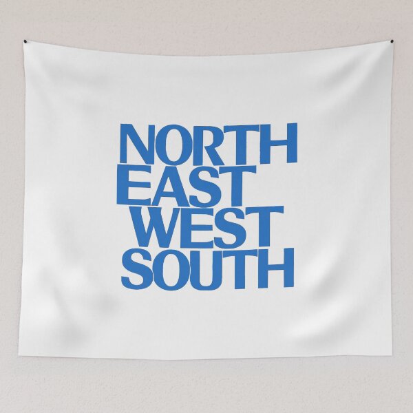 Item preview, North', 'East', 'West', and 'South designed and sold by Gentle40Winks.