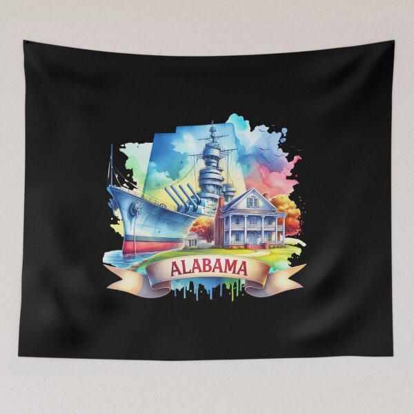 Item preview, ✨Alabama Spirit – Southern Charm & History for T-Shirts, Mugs, Stickers & More designed and sold by artedigital99.