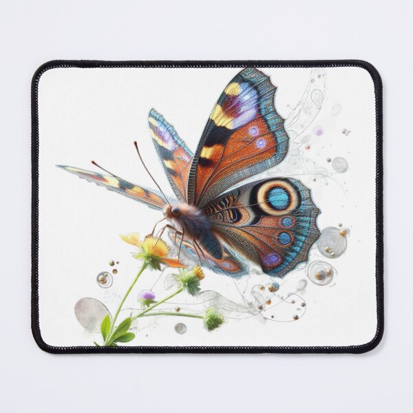 Item preview, Colourful Butterly,Flower designed and sold by deniz kaya.