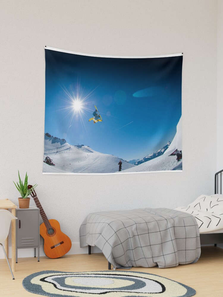 Snowboard tapestry best sale