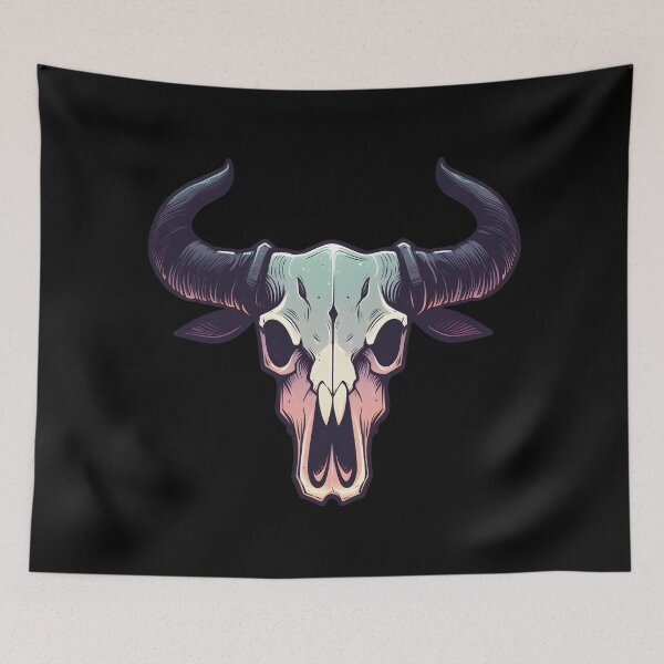 Item preview, Cow skull designed and sold by Anna Halasek.