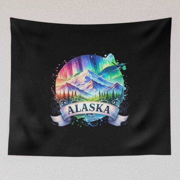 Item preview, ✨Alaska Majesty – The Last Frontier for T-Shirts, Mugs, Stickers & More designed and sold by artedigital99.