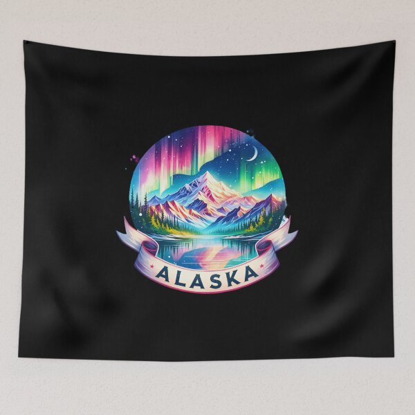 Item preview, ✨Alaska Majesty – The Last Frontier for T-Shirts, Mugs, Stickers & More designed and sold by artedigital99.