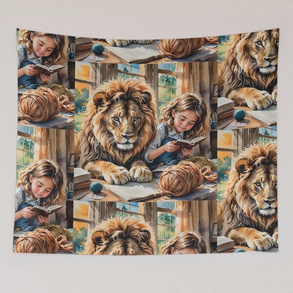 Item preview, Lion and Yarn designed and sold by IvaRenee.