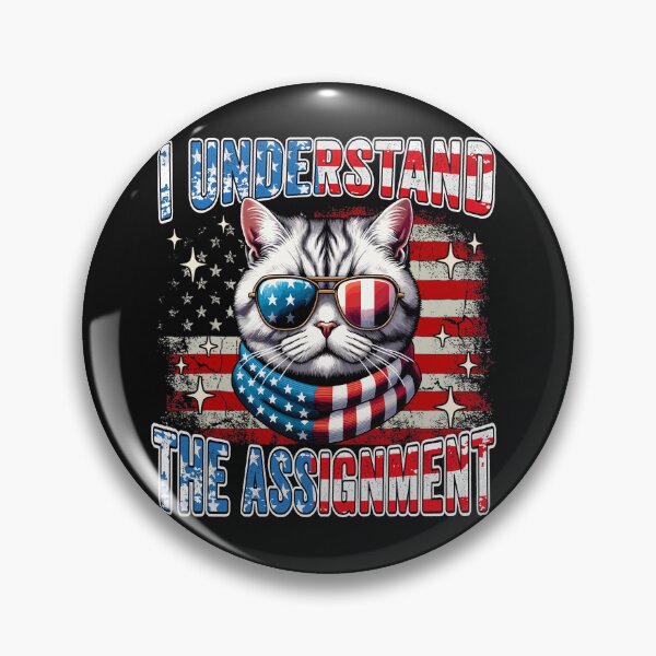 Item preview, i understand the assignment Kamala Cat Lady designed and sold by PrettyInk.