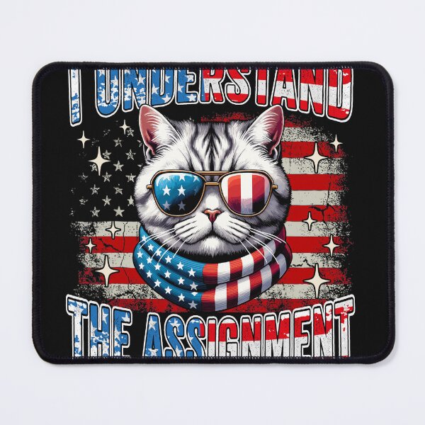 Item preview, i understand the assignment Kamala Cat Lady designed and sold by PrettyInk.