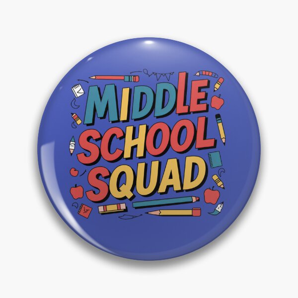 Item preview, Middle School Squad designed and sold by Pixel-Lair.