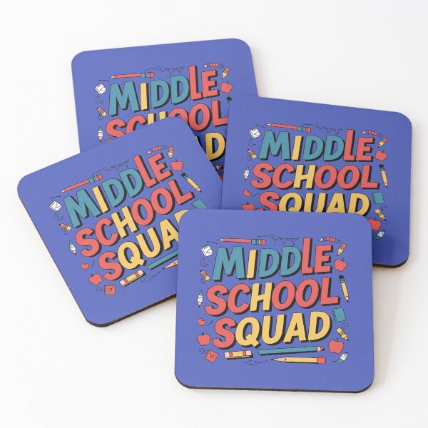 Item preview, Middle School Squad designed and sold by Pixel-Lair.