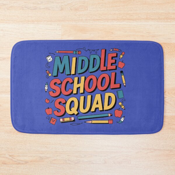 Item preview, Middle School Squad designed and sold by Pixel-Lair.