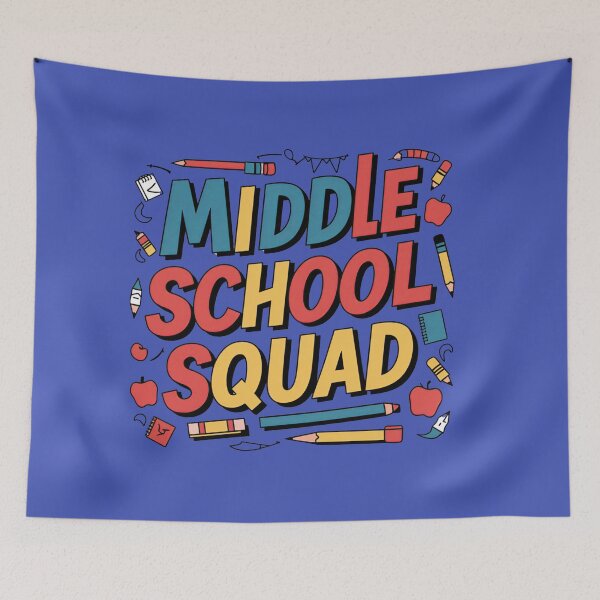 Item preview, Middle School Squad designed and sold by Pixel-Lair.