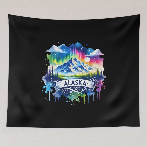 Item preview, ✨Alaska Majesty – The Last Frontier for T-Shirts, Mugs, Stickers & More designed and sold by artedigital99.